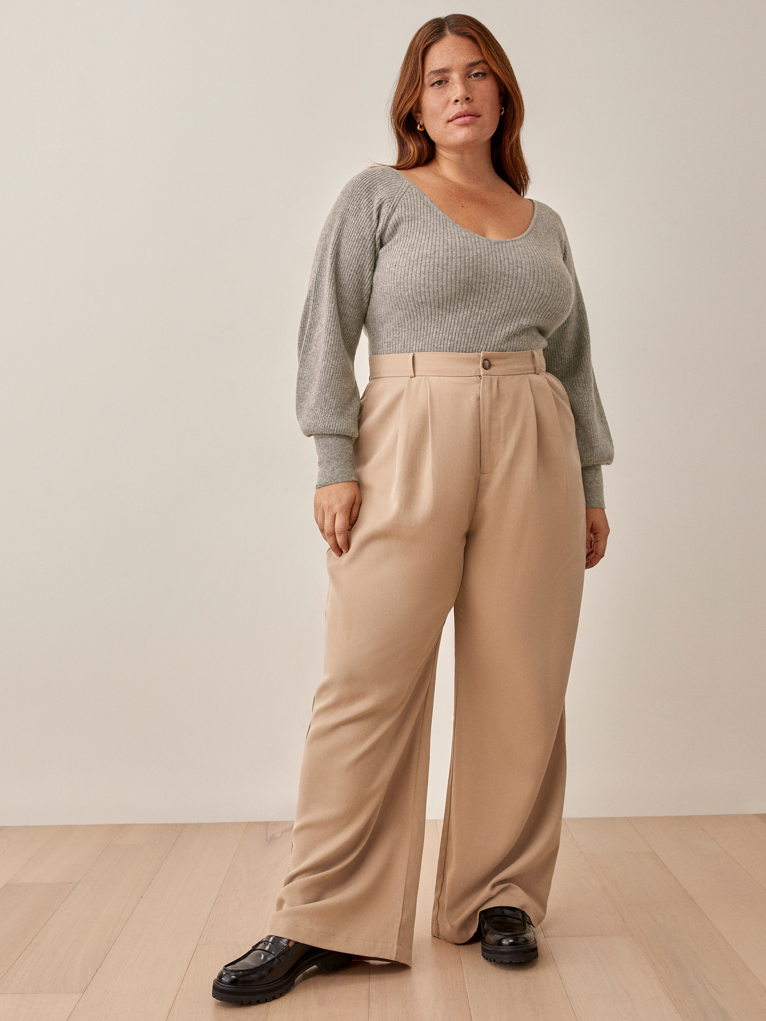 reformation hart cashmere sweater