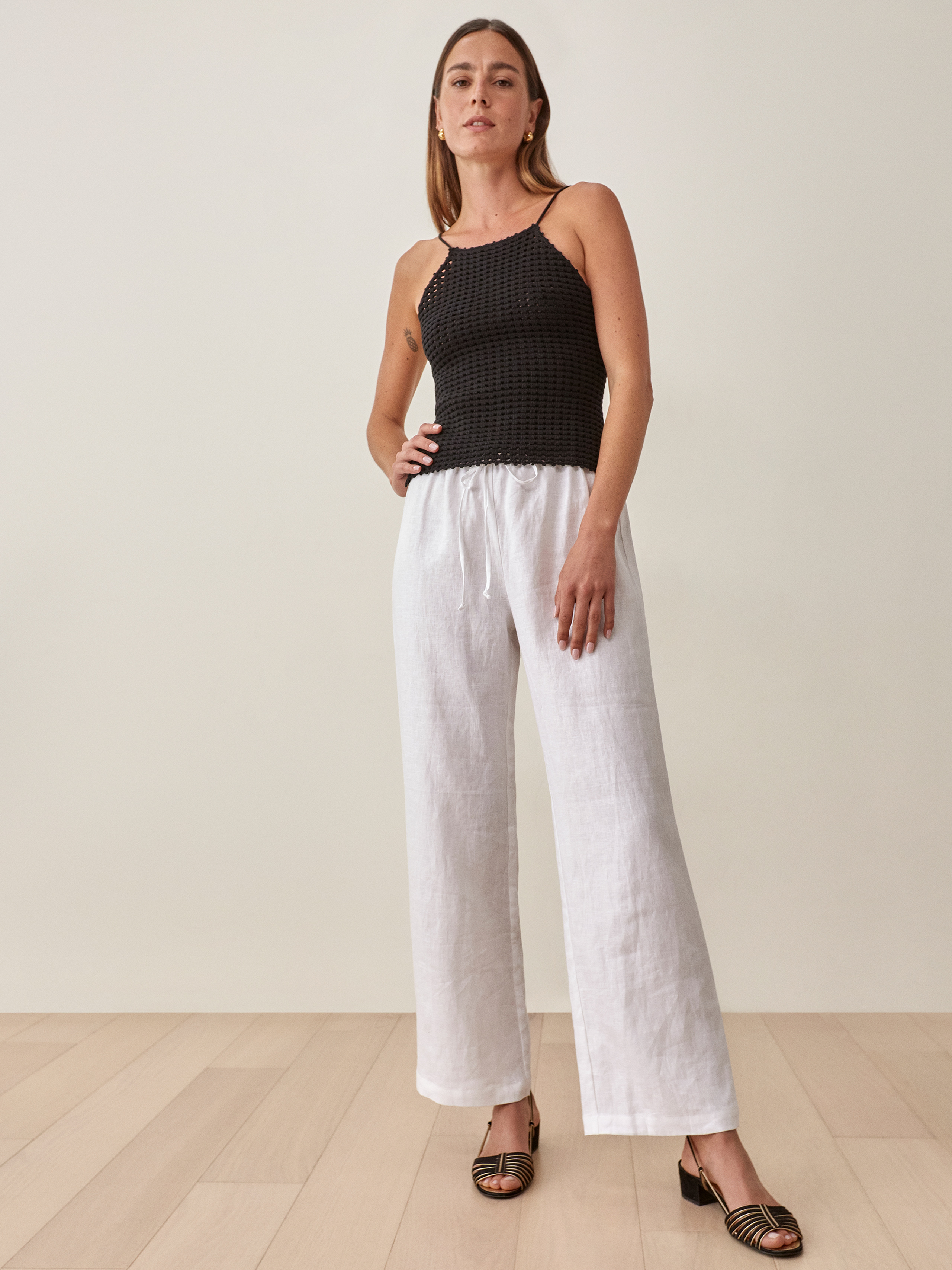 Dulce Open Knit Tank - Sustainable 