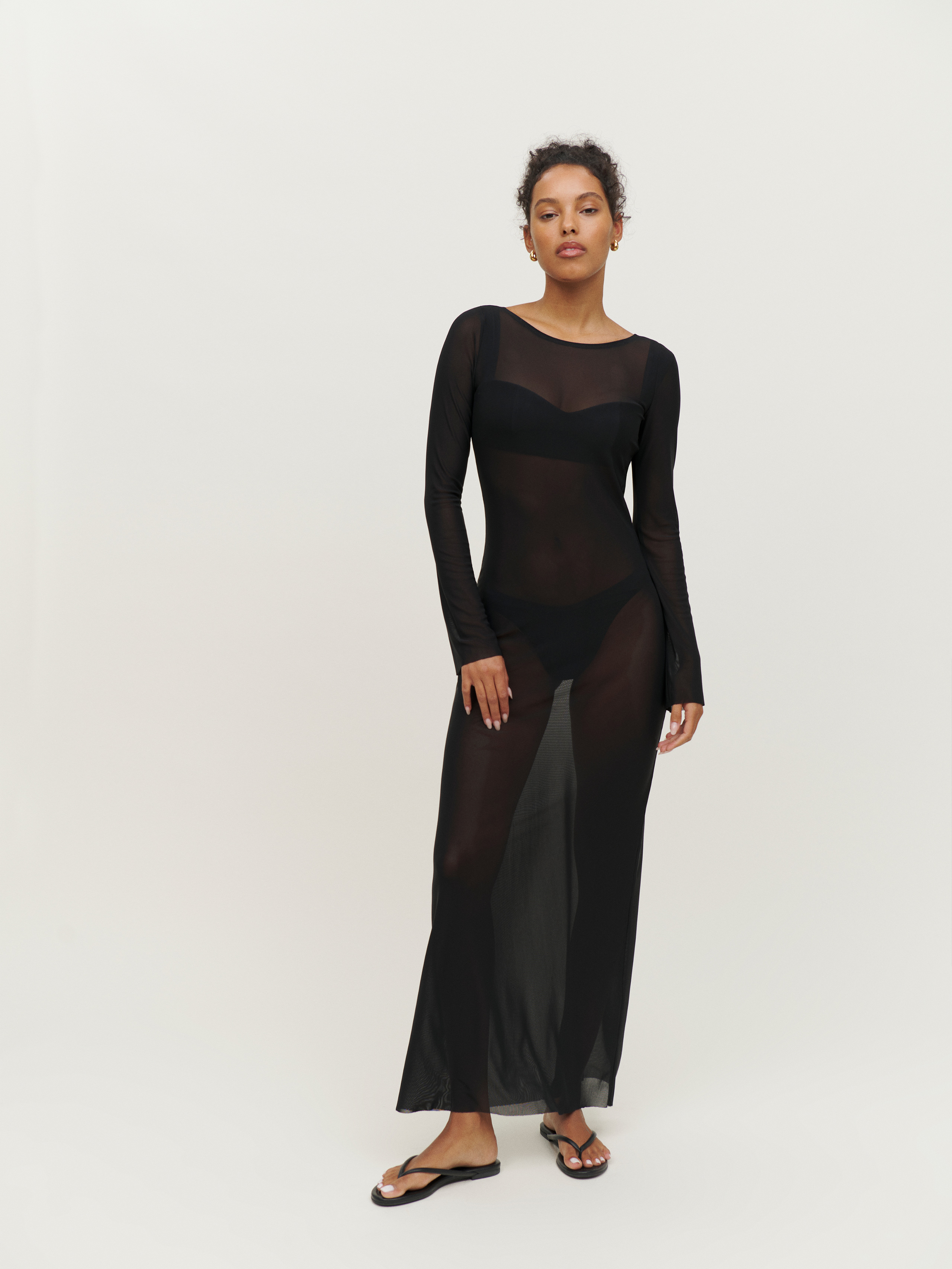 Larri Dress - Long Sleeve Maxi/Long Deadstock | Reformation
